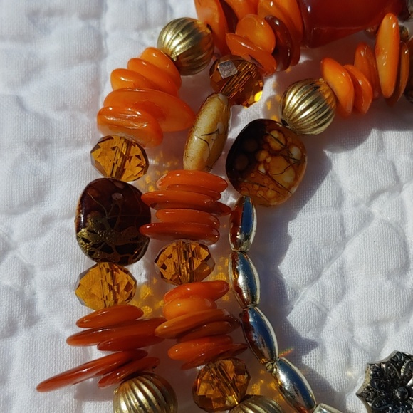 Pretty & Fun Wrap Stone & Bead Bracelet!!! - Picture 7 of 8